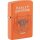 ZIPPO Orange Matt color Harley Davidson
