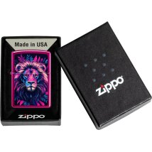 ZIPPO Candy Raspberry color Lion 60007809