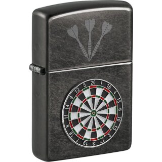 ZIPPO Grey gelasert/Emblem Dartboard Disc 2008202