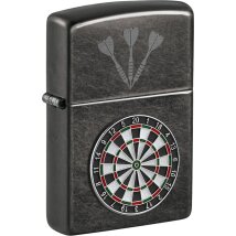 ZIPPO Grey gelasert/Emblem Dartboard Disc 2008202
