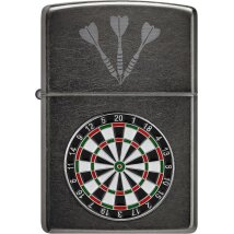 ZIPPO Grey gelasert/Emblem Dartboard Disc 2008202
