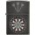 ZIPPO Grey gelasert/Emblem Dartboard Disc 2008202