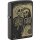 ZIPPO schwarz gelasert Skeleton Couple 60007808
