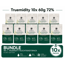 10x Truemidity Humidpack 60g 72%